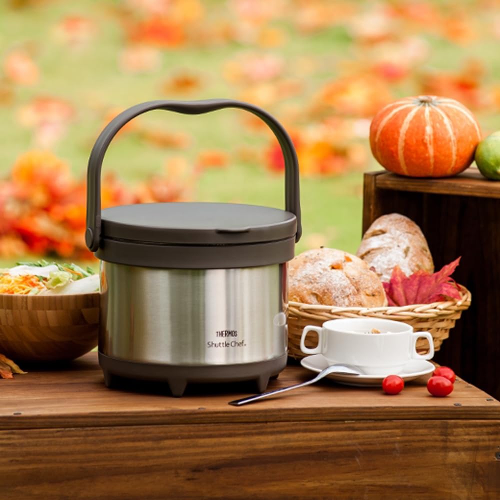 Thermos Brand 3L Stainless Steel Carry Out Shuttle Chef Thermal