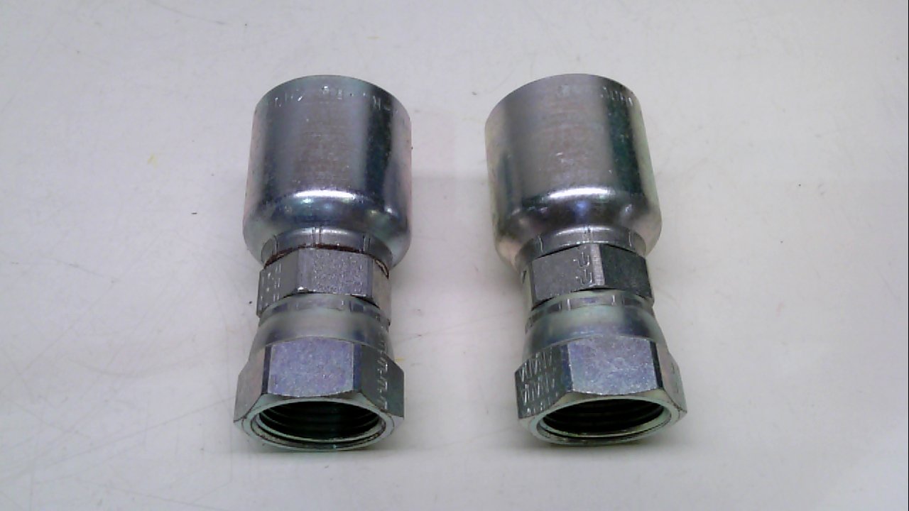 Amazon.com: Parker 10643-12-12 - Pack Of 2 - Hydraulic Fittings, Port ...