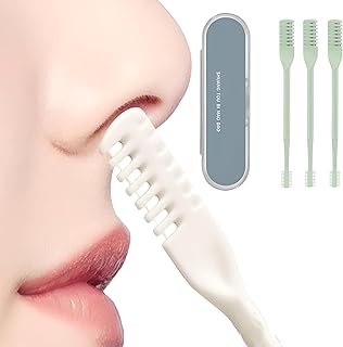Personal Grooming Nose Trimmer - Compact and easy-to-use device that safely trims unwanted nose hair, giving you the confidence of a well-groomed profile. (1شفرات ازالة شعر الأنف)