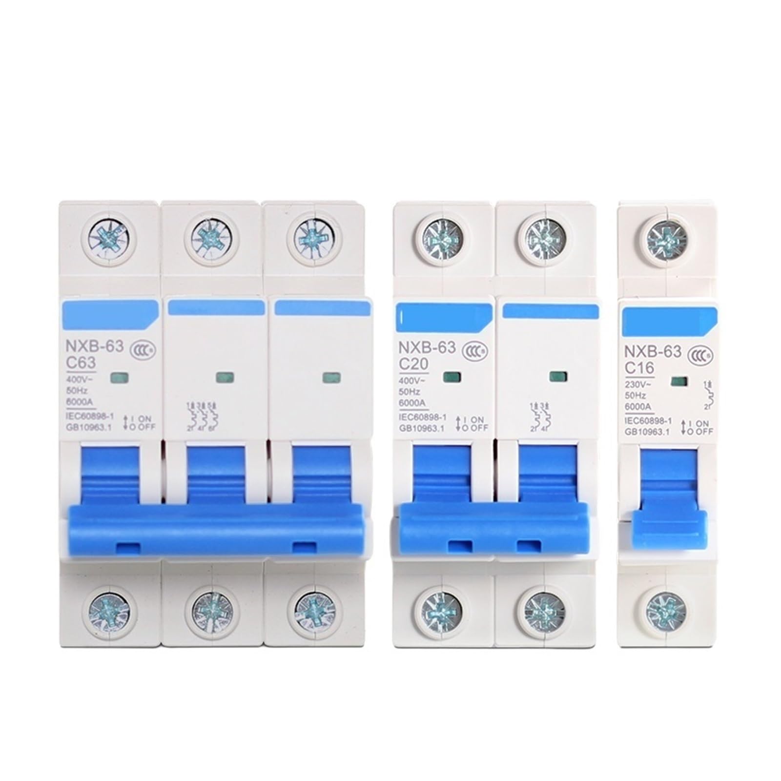 Disjoncteur magnétothermique NXB-63 4P pour sécuriser pompe à chaleur