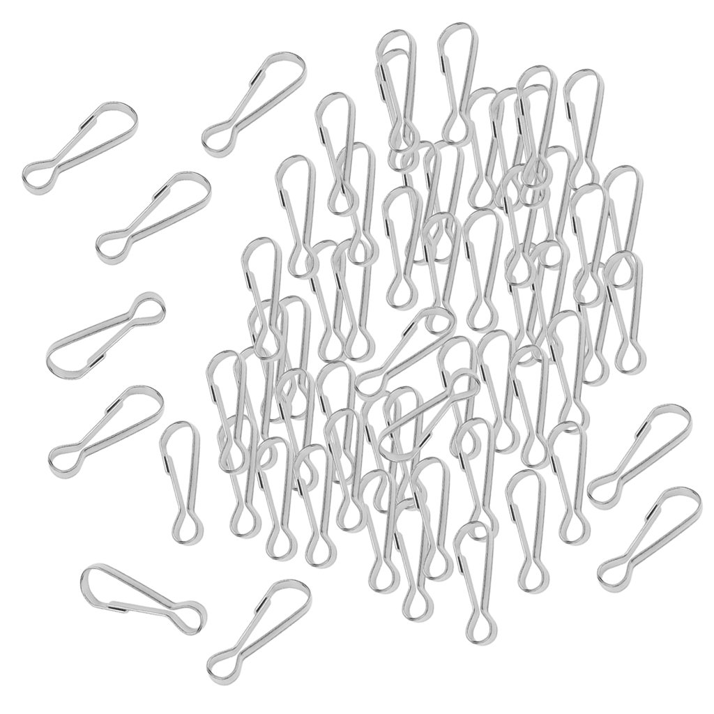Sharplace 100 Mousqueton en Acier Hamac Crochet Pince