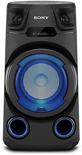 Sony MHC-V13 | Système Audio Portable High Power Bluetooth, Lumières Multi-Couleurs, Jet Bass Booster, idéal pour la fête, Noir - 1