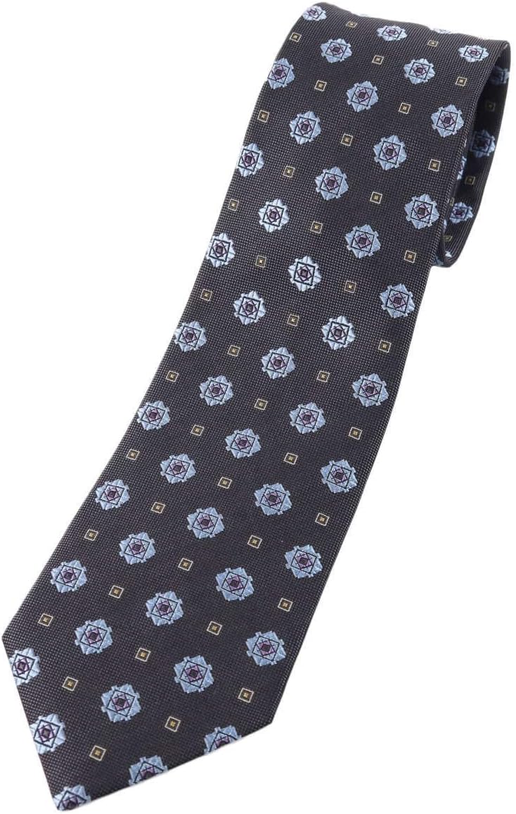 極美品】グッチ シルバー ソリッド ネクタイ 光沢 無地 結婚式 7cm 美