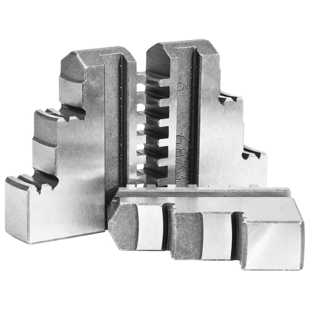 3-szczękowy uchwyt tokarski, samocentrujący, 160 mm, stal z 3 szczękami, zakres mocowania 3-145 mm, kompaktowy i trwały, do obróbki metalu, warsztatu, hobby i montażu
