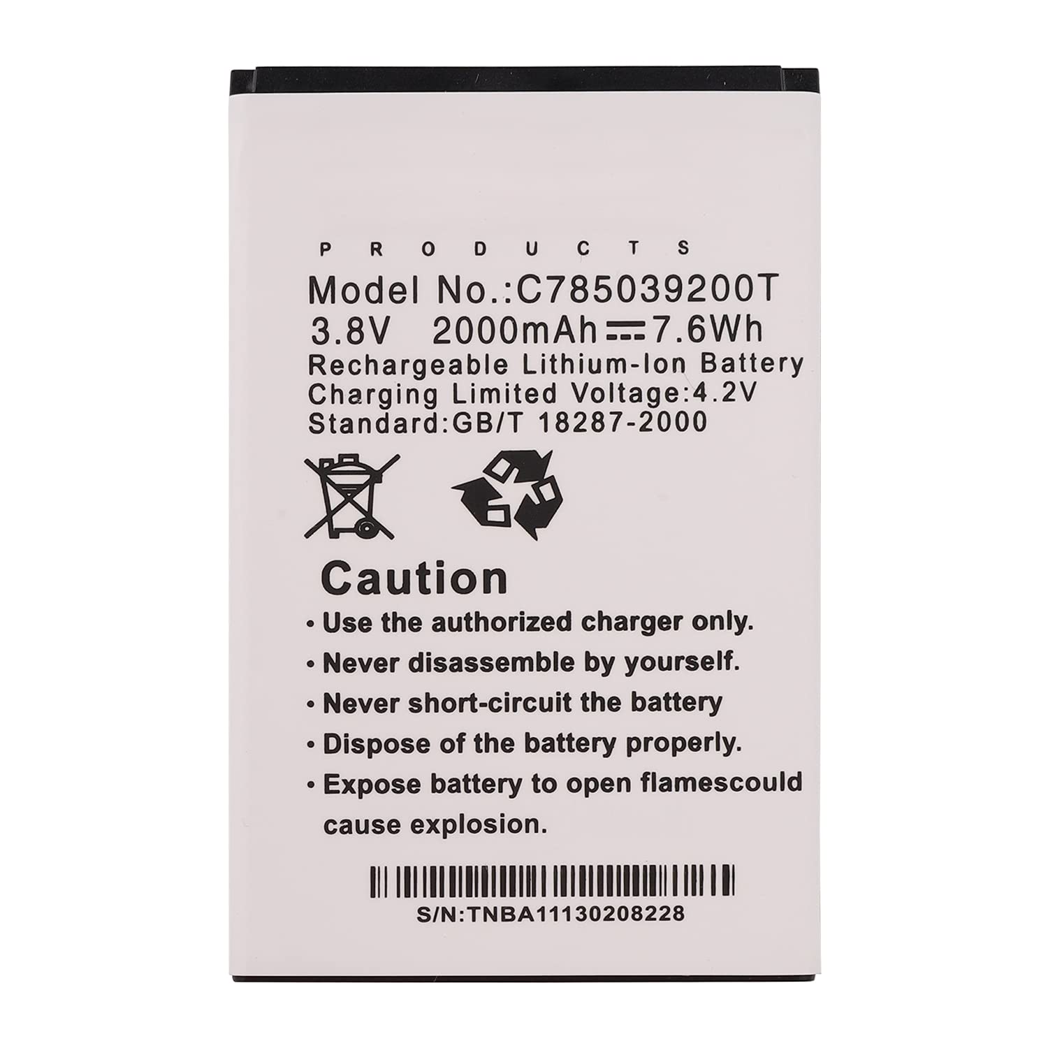 Duotipa Battery C785039200T Compatible with BLU Dash G D490U D490L Dash M2 D090U D090 Dash X2 with Repair Tool Kit