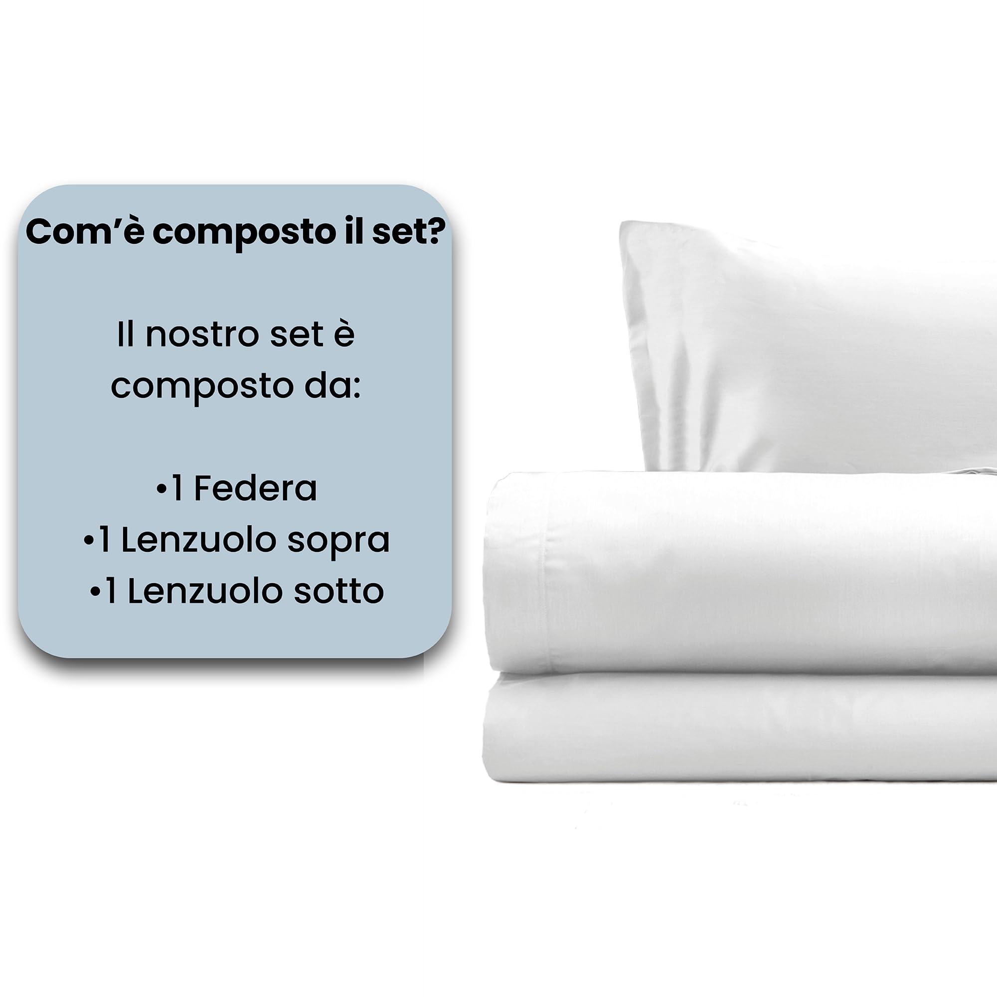 Italian Bed Linen Completo Letto