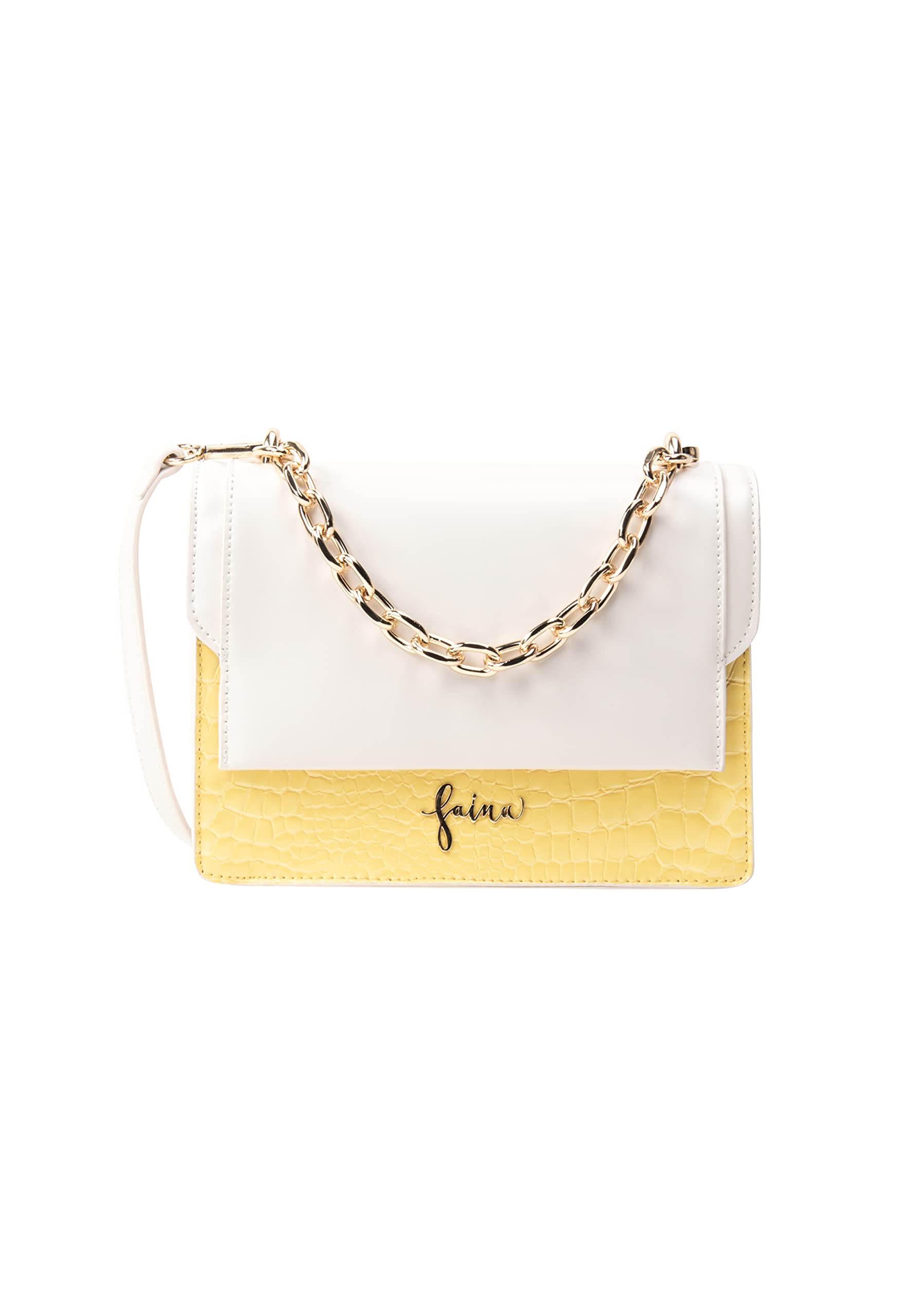 NALLY Women's Handbag, yellow, One Size
