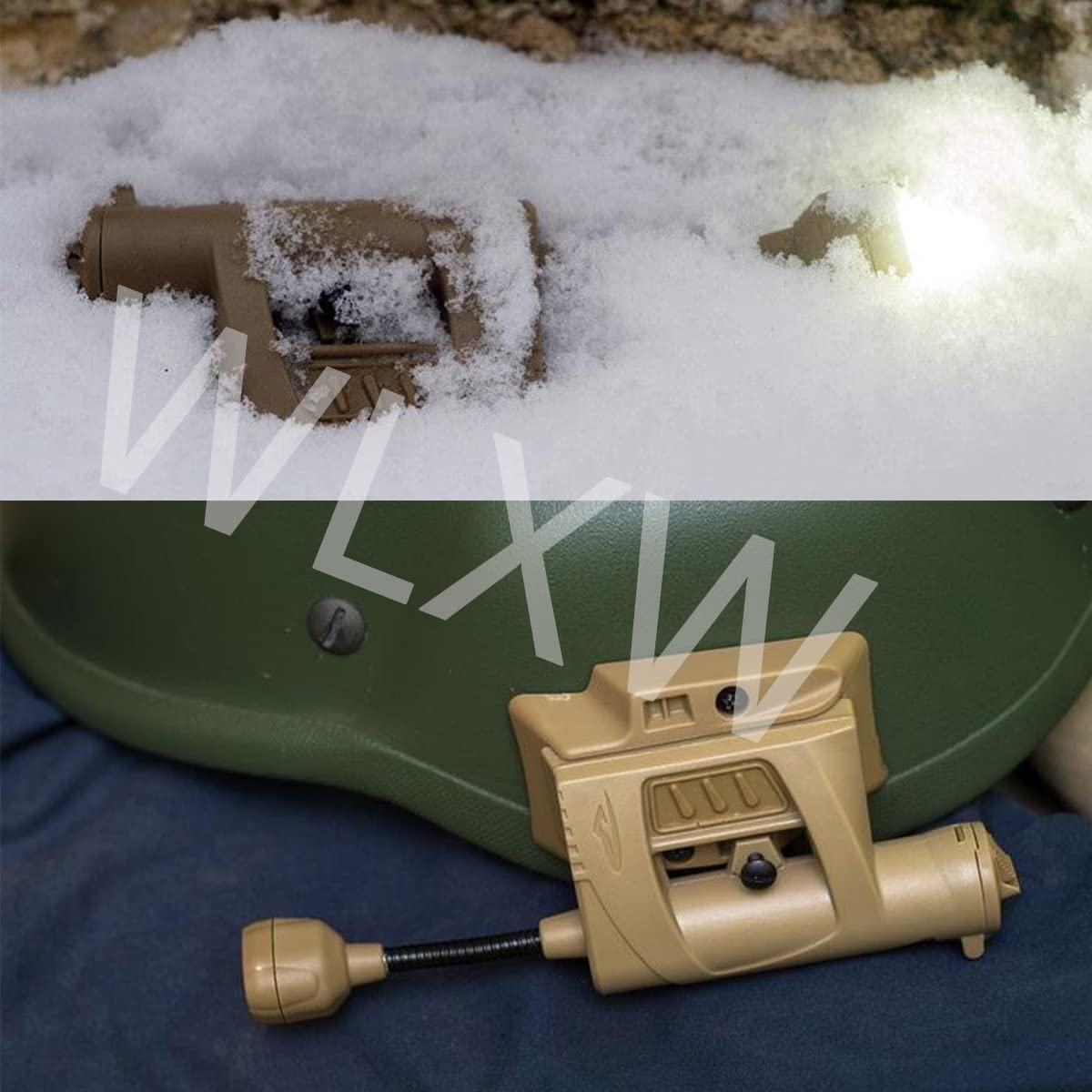 Lampe De Casque Tactique Balistique Nextorch RStar - 80Lumens - Sources