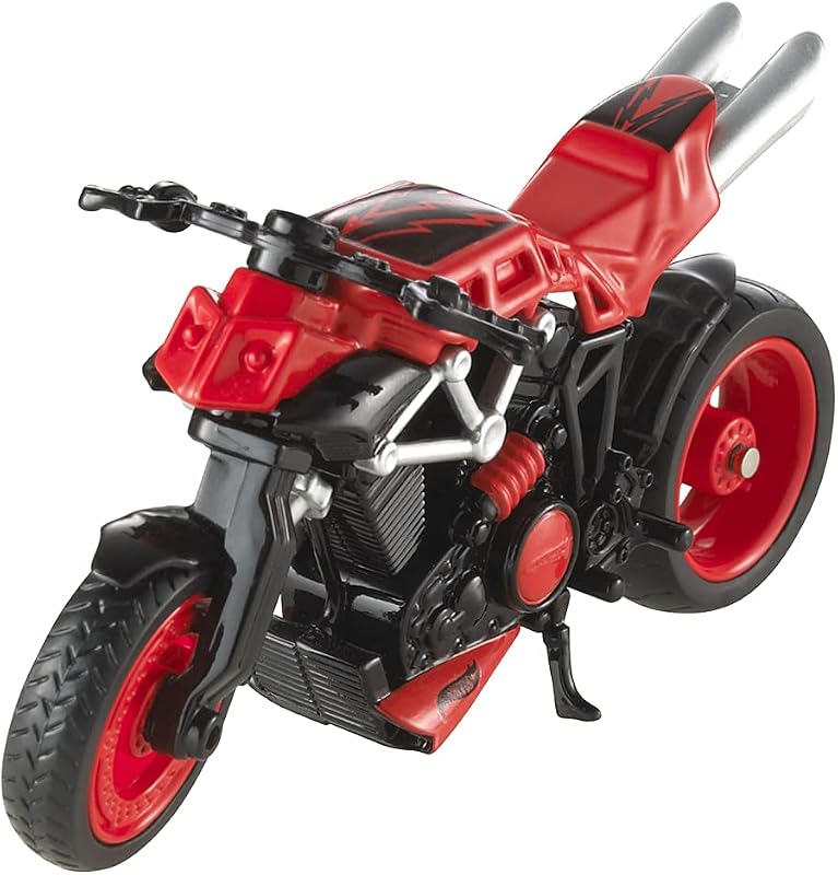 Hot Wheels Street Power Motorcycles - Collectible Limited Edition ~ X-Blade ~ Red