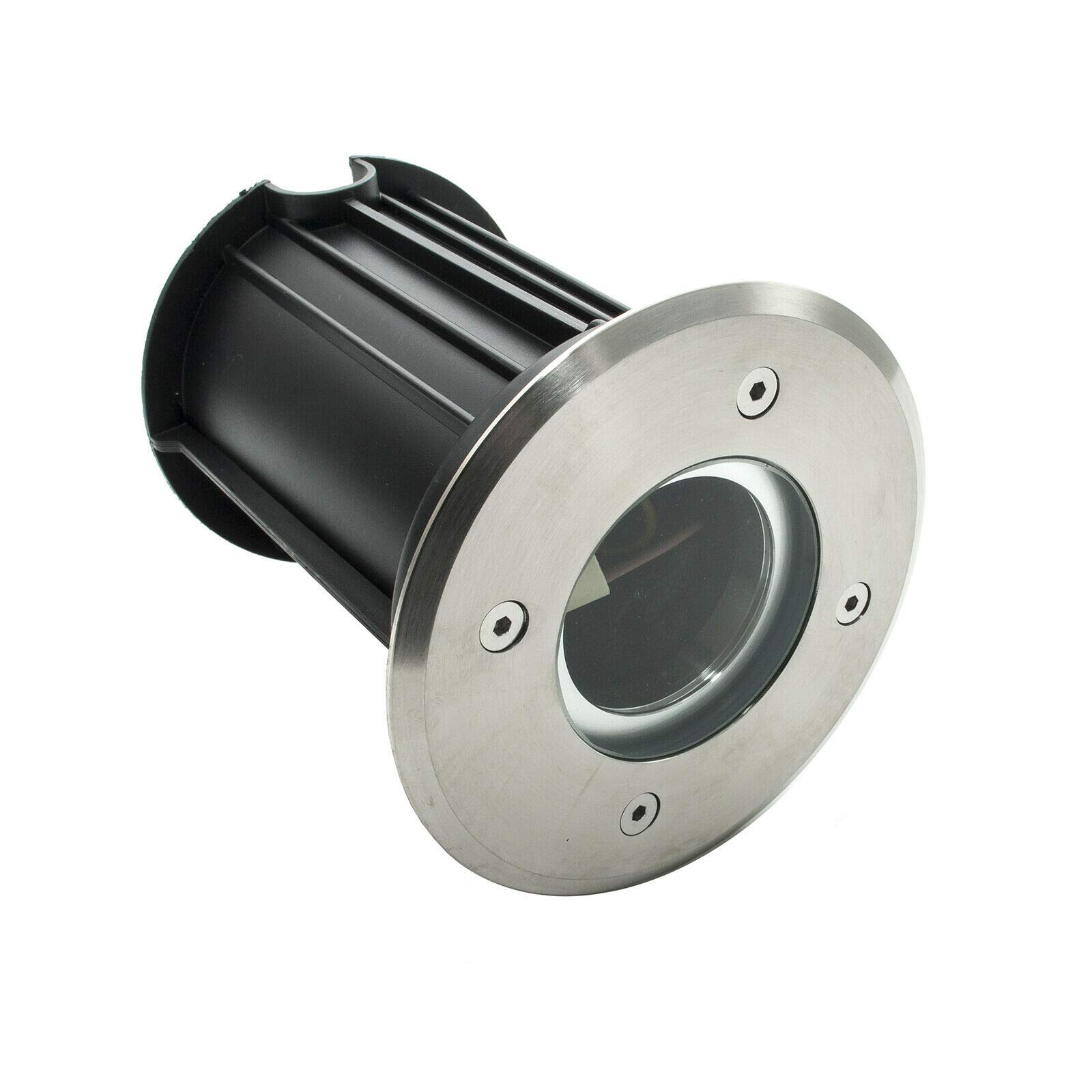 Faretto calpestabile immersione IP68 incasso tondo LED 2W 12V 24V luce decorativa giardino percorsi esterni scale gradini 6000K | Leroy Merlin