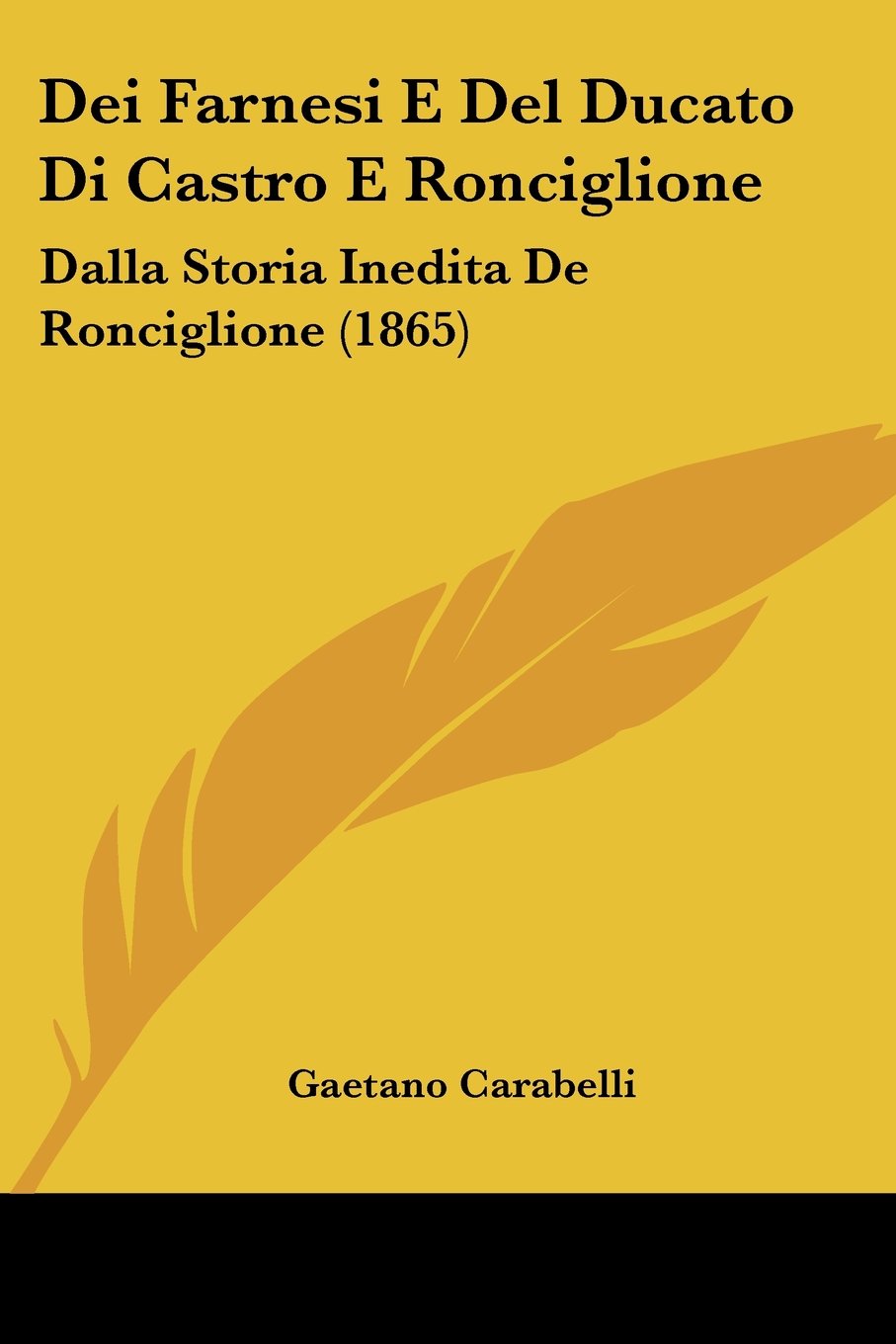 Dei Farnesi E Del Ducato Di Castro E Ronciglione: Dalla Storia Inedita De Ronciglione (1865)