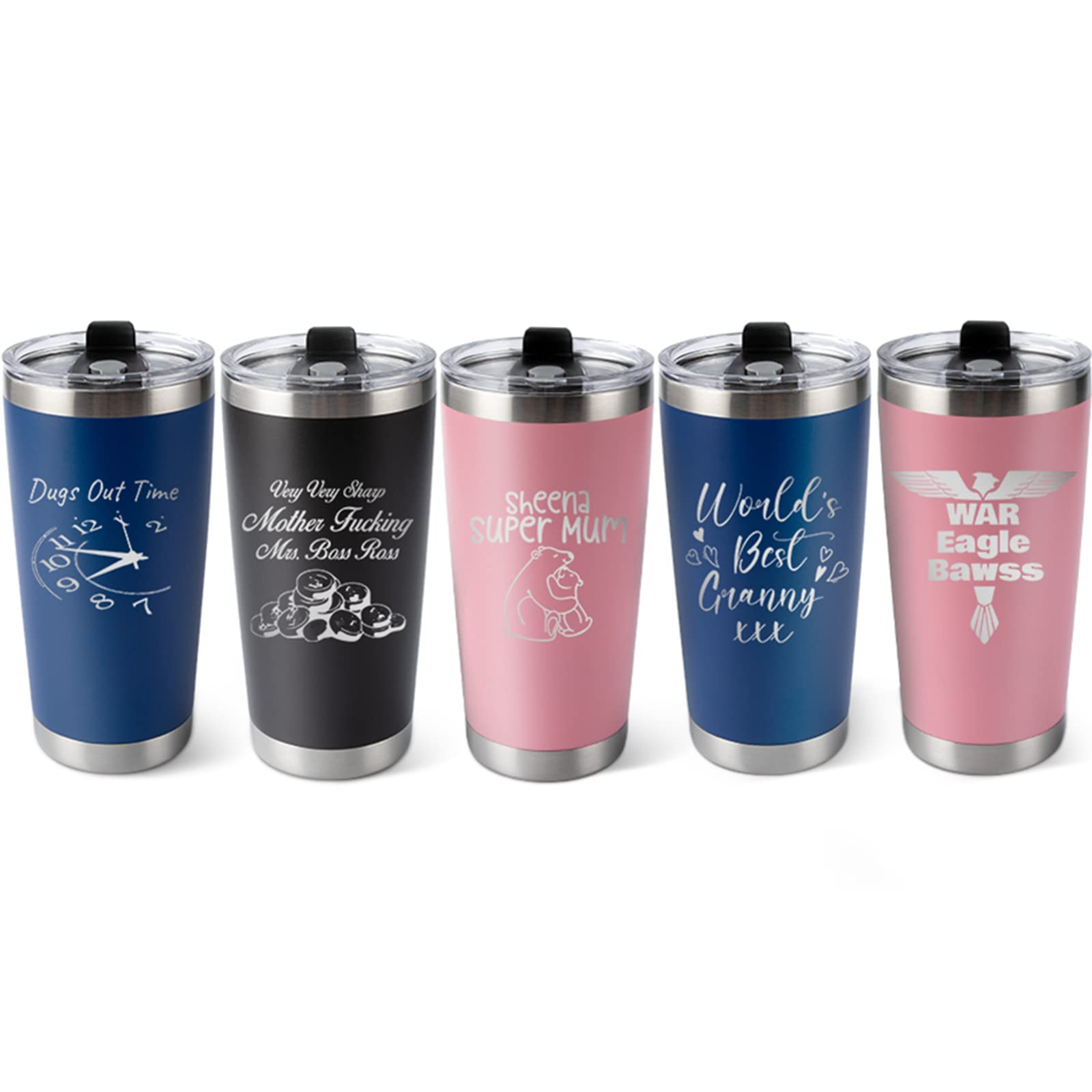 Mug Isotherme ZAMPE 470ml - Paille Rétractable Et Bec Verseur - Garde Chaud 4h/froid 8h - Sans BPA