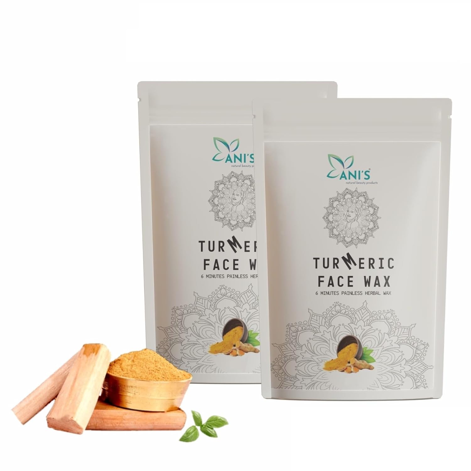 ANI's Sandalwood Wax Powder - Painless Hair Removal