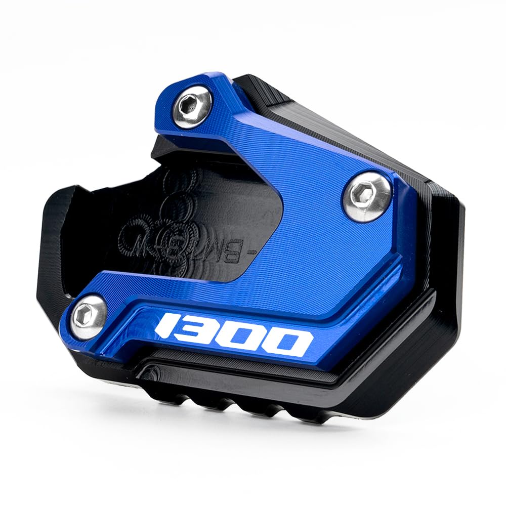 Piastra Estensione Cavalletto Per R1300GS R 1300GS adv R 1300 GS 2023-2025 Nuova Accessori Moto Laterale Cavalletti Supporto Ingranditore Piastra (Blu)