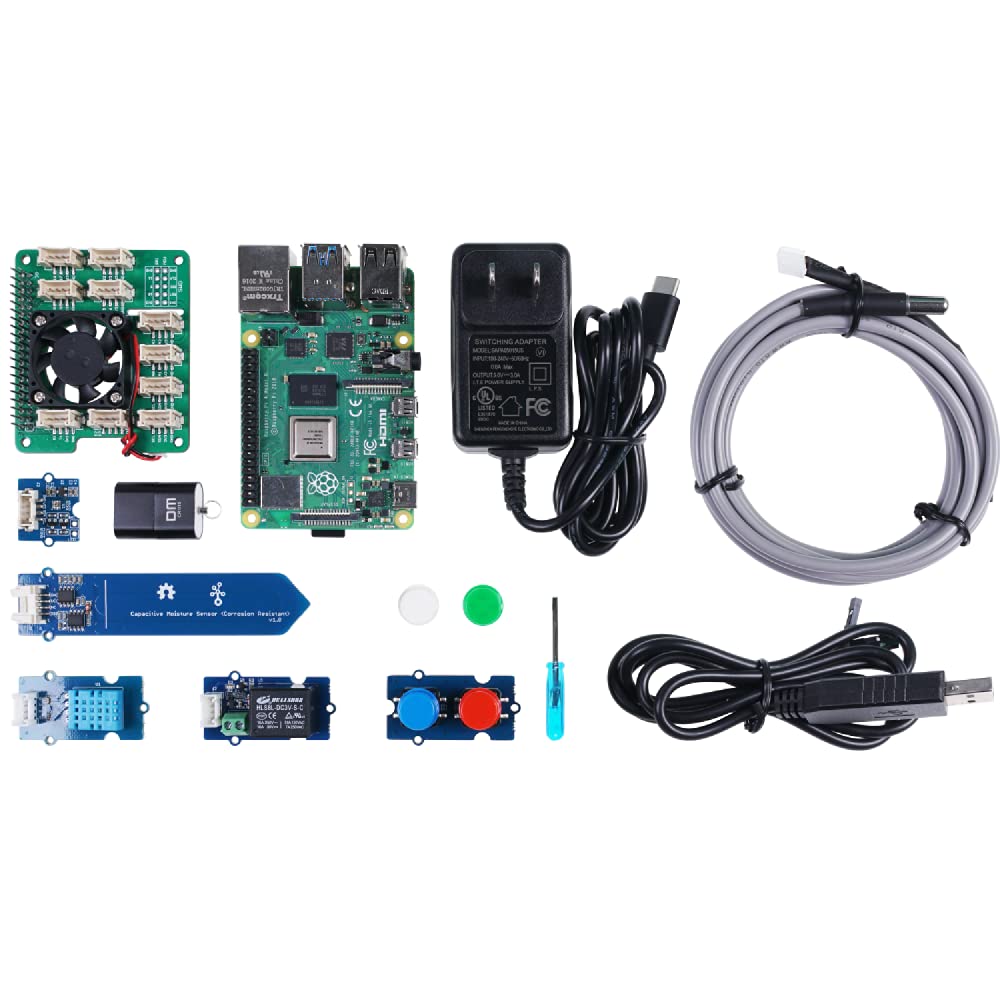 Buy Seeed Studio Grove Smart Agriculture Kit with Raspberry Pi 4 ...