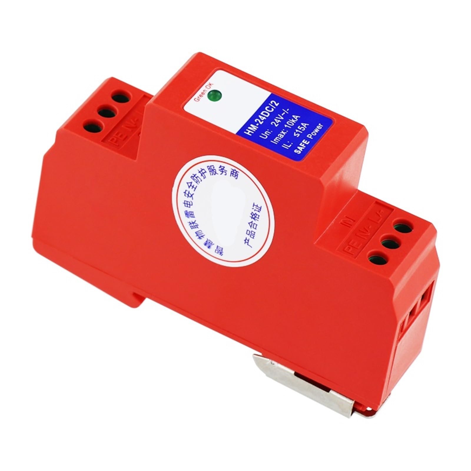 Scaricatore di sovratensione for alimentatore ad alto carico 24V 15A Classe D HM-24DC/2