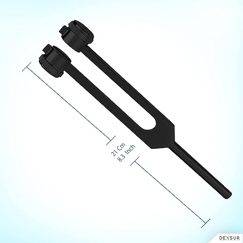 Miniatura 4 de Activador de Tenedor de Afinación Sensorial de Aleación de Aluminio de Grado Médico para Curación, Terapia No Magnético, Cada Uno de C 256 Tenedor