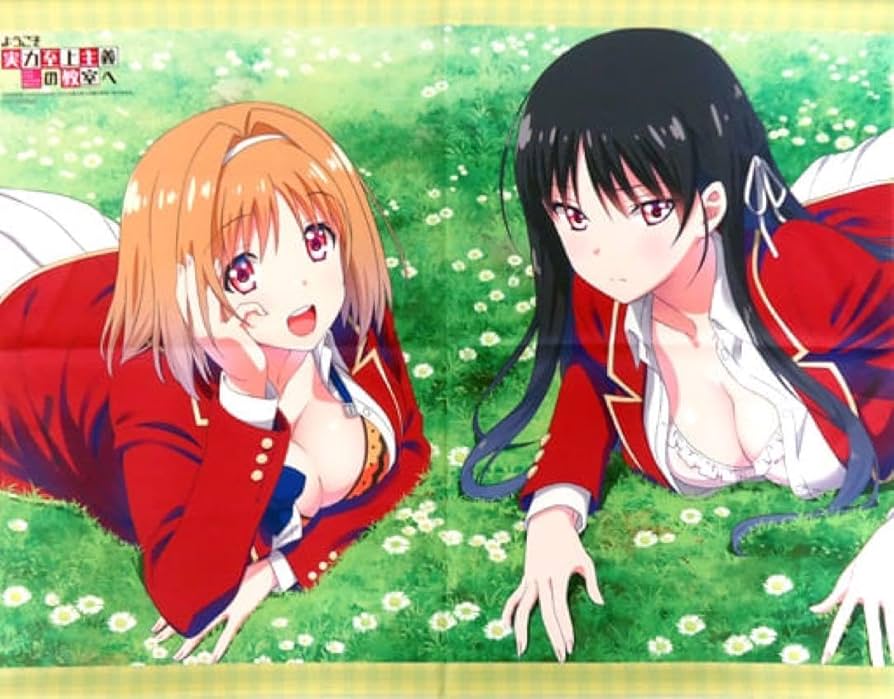 Amazon.co.jp: ・櫛田桔梗 堀北鈴音 B2タペストリー ようこそ