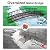 Metal Garden Bridge with Safety Siderails - Outdoor Decorative Iron Footbridge for Pond, Creek, Stream, Easy Assembly and Durable