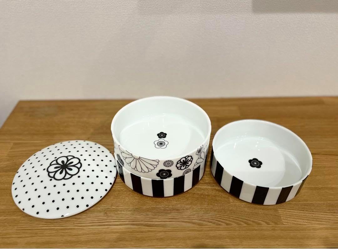 越前河和田 かわだ 漆塗りお重 扇面四君子 二段かさね御重 一枚 蓋 漆