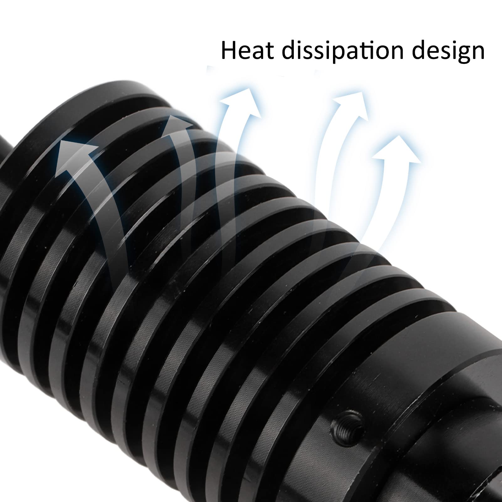 Luce Coassiale per Microscopio Luce Spot a LED a Luminosità Regolabile Illuminatore per Microscopio Luce con Buona Dissipazione del Calore AC100V‑240V(Spina europea da Φ13 mm bianca)