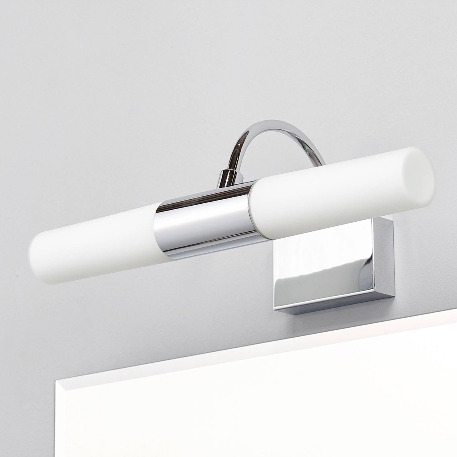 Lindby Lámpara de pared Devran (Moderno) en Plateado hecho Metal e.o. para Cuarto baño (2 llamas, G9) lámparas aplique