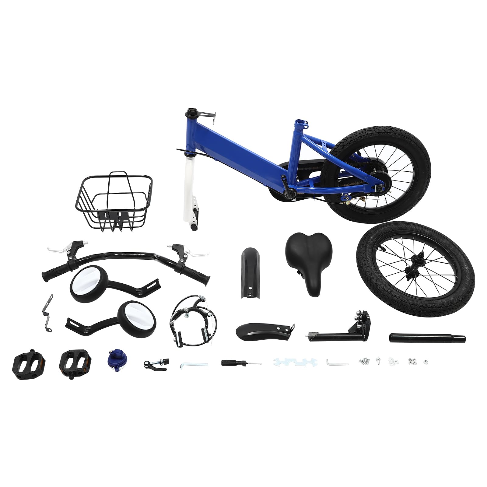 14 Zoll Kinderfahrrad Für Ab 3-7 Jahre Jungen & Mädchen, Upgraded