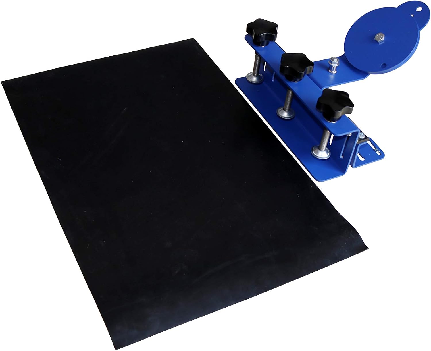 INTBUYING Desktop Screen Printing Hinge Clamp for Silk Screen Printing Machine Hobby Printer 20x2.4 Inches