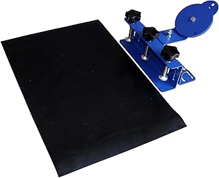 INTBUYING Desktop Screen Printing Hinge Clamp for Silk Screen Printing Machine Hobby Printer 9.8x2.4 Inches