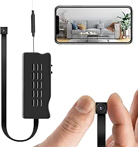 FULAO Hidden Spy Camera Small DIY Module WiFi Security Camera HD 1080P Tiny Wireless Nanny Cam Mini Video Recorder Motion Detection Alarm & Record