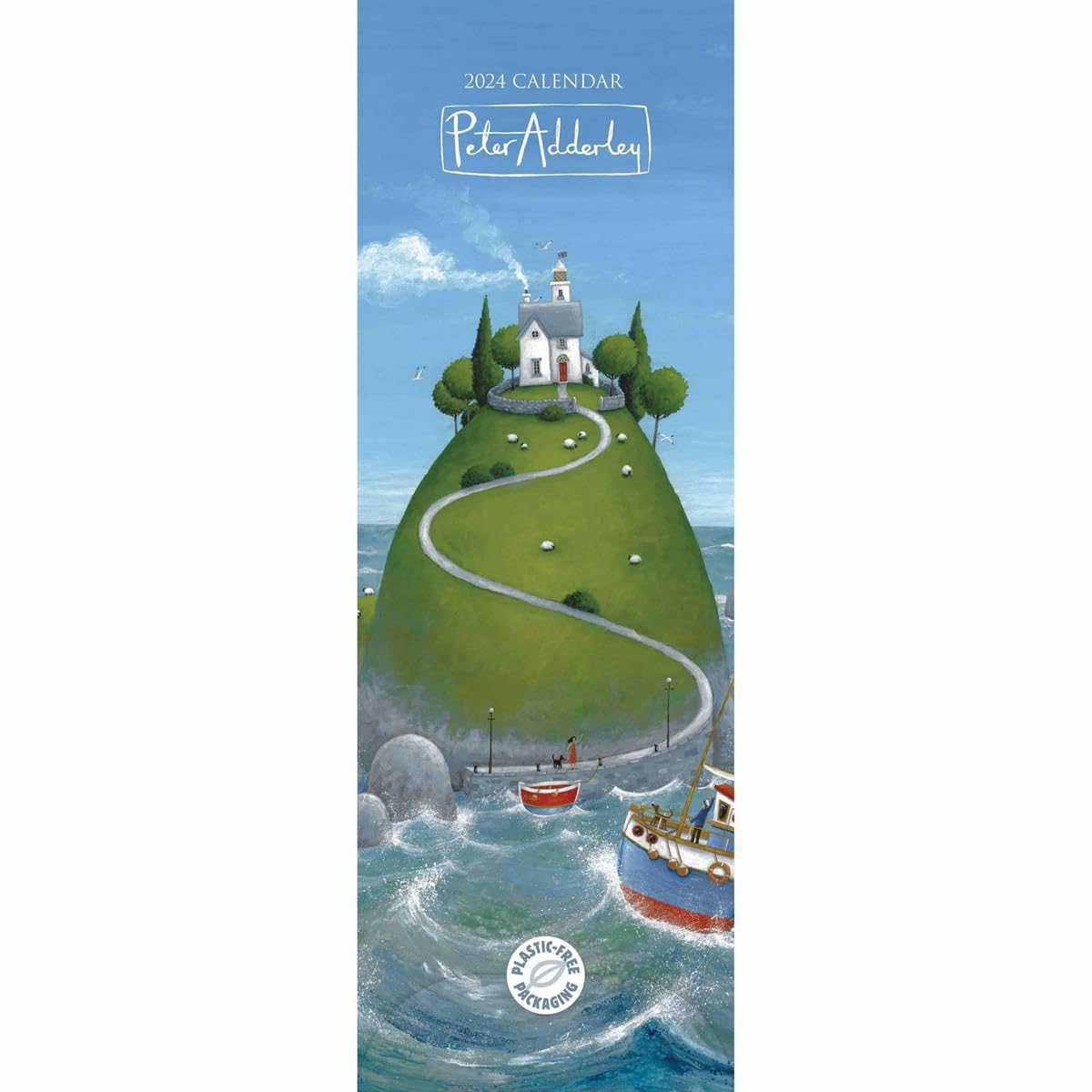 Peter Adderley Slim Calendar 2024