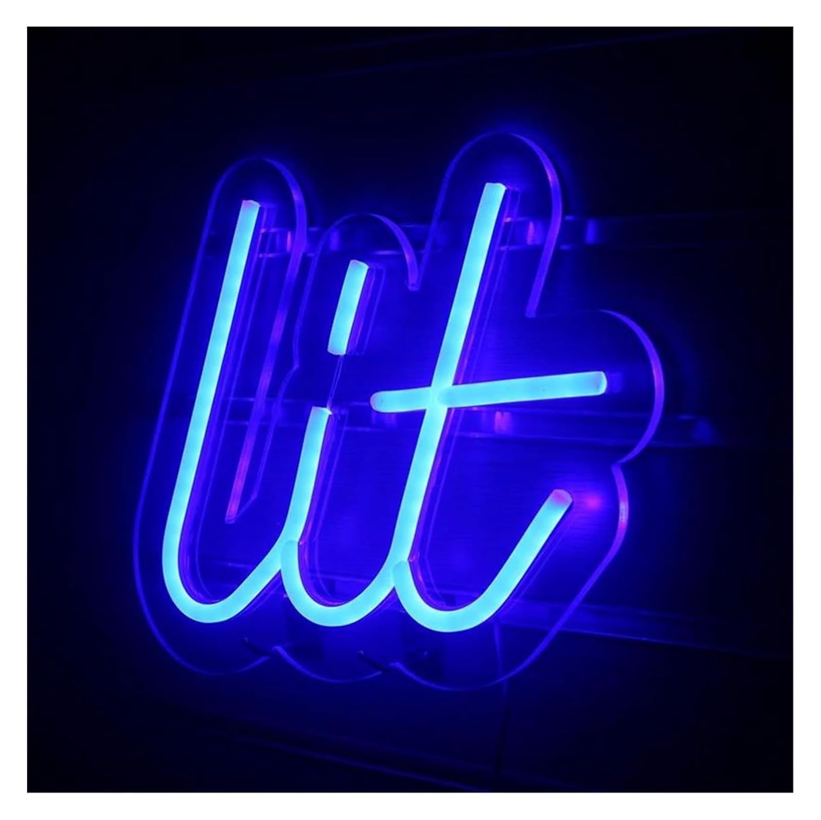 Insegne al neon, luci a LED, insegne luminose in acrilico, lampade con lettere per decorazioni artistiche