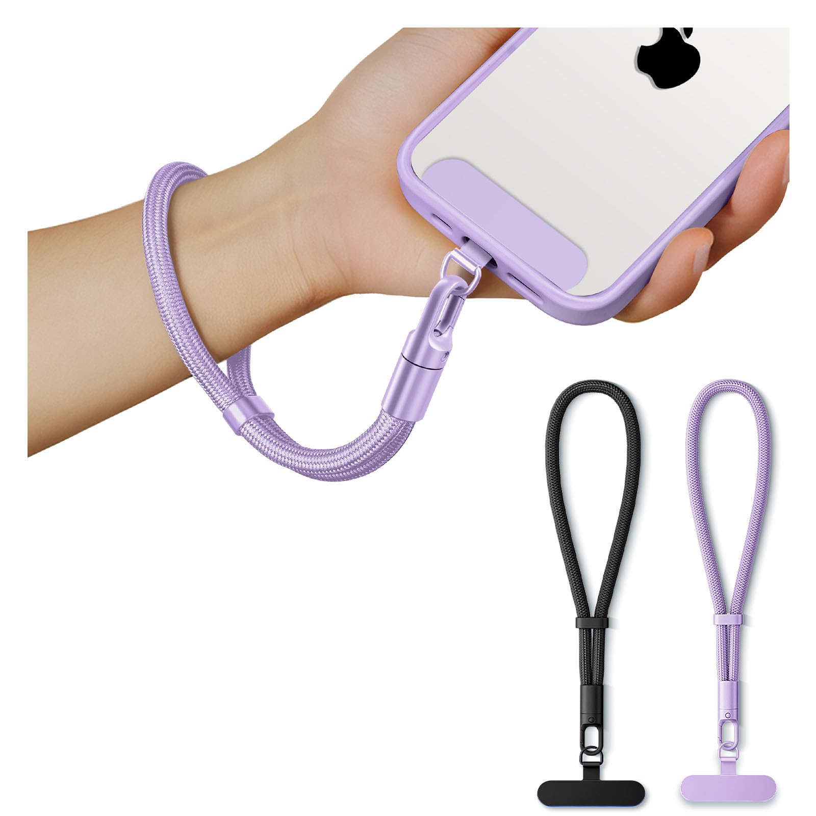 Phone Lanyard, Phone Wrist Strap for iPhone Case Camera, Anti Theft Strap Lanyard with 360° Rotating Hook, Wristlet Wrist for Cell Phone Charm Chain