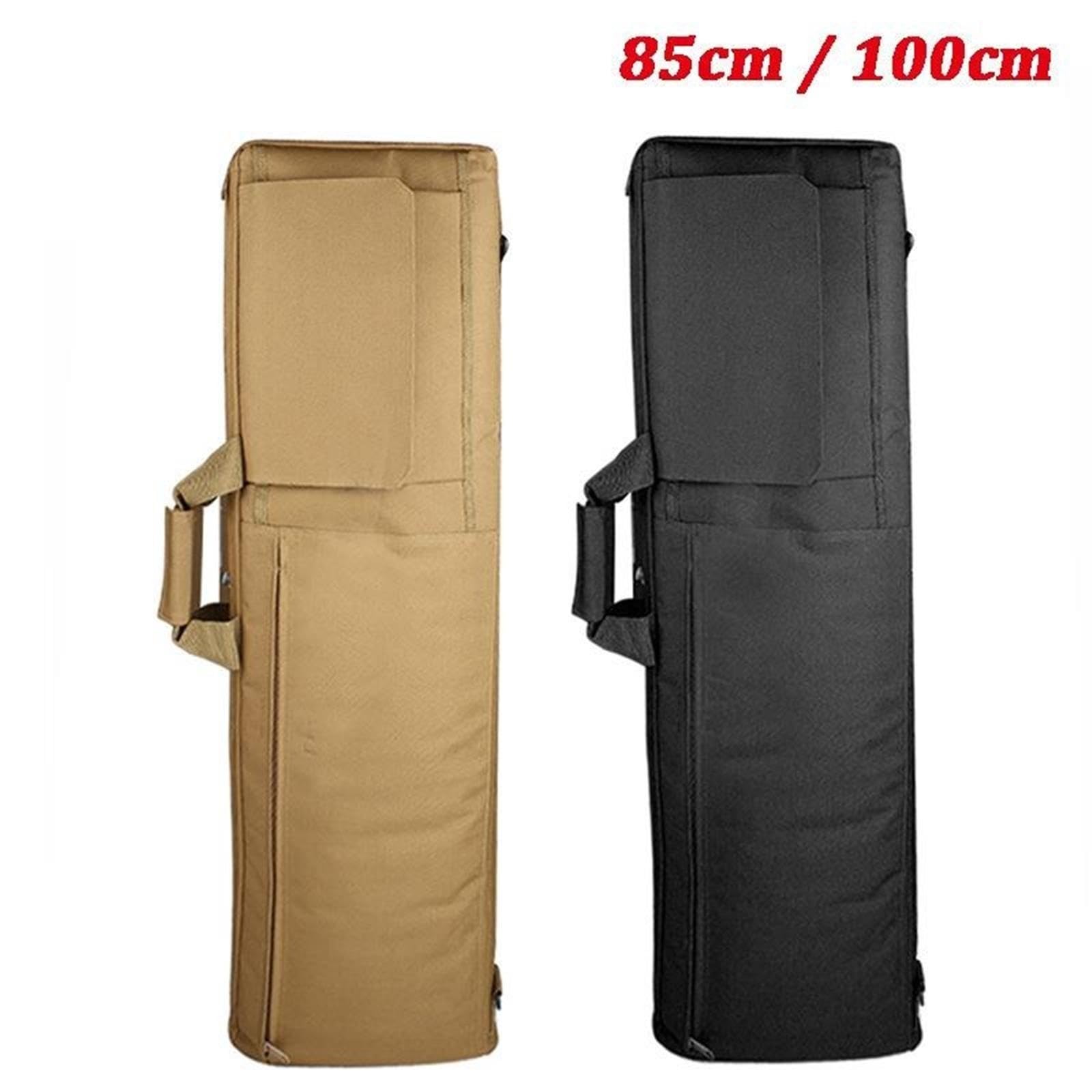 Borsa in cotone a forma di uovo da 85 cm con tracolla mimetica quadrata per pesca all'aperto(85CM sand color)