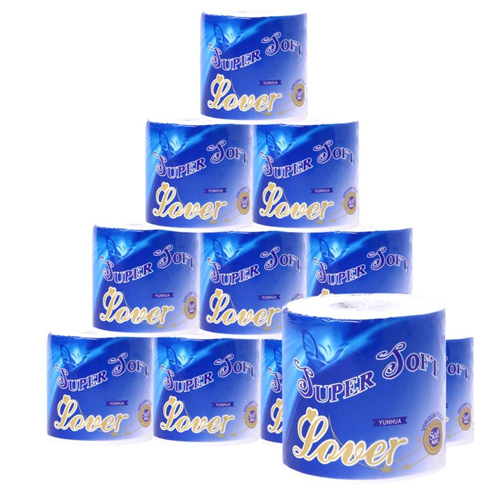 3Ply Soft Toilet Paper 10 Rolls EcoFriendly Recycled Toilet Tissue