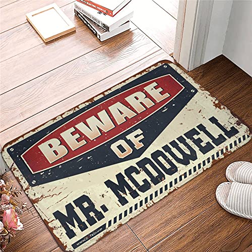 Tapis de porte intérieur attention McDowell pour entrée et patio - 2
