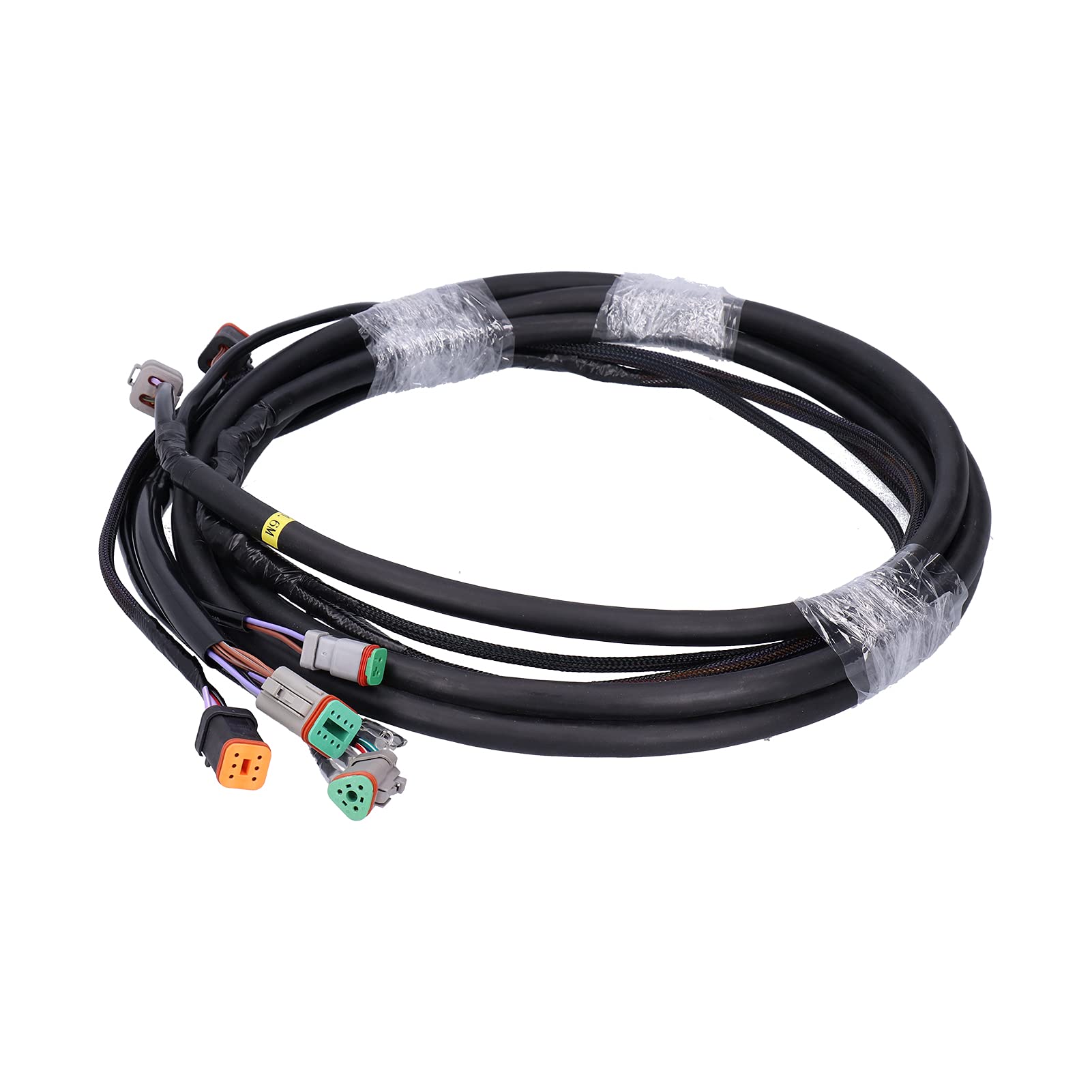 Cable de extensión del arnés de cableado de encendido 15 pies 4,5 M Arnés de encendido fueraborda 176340 Apto para motor de barco ABS Metal Alta temperatura Durable