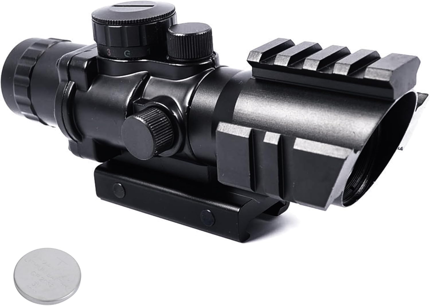 OZARK ARMAMENT Rhino Acog Scope, 4X Scope, Magnified