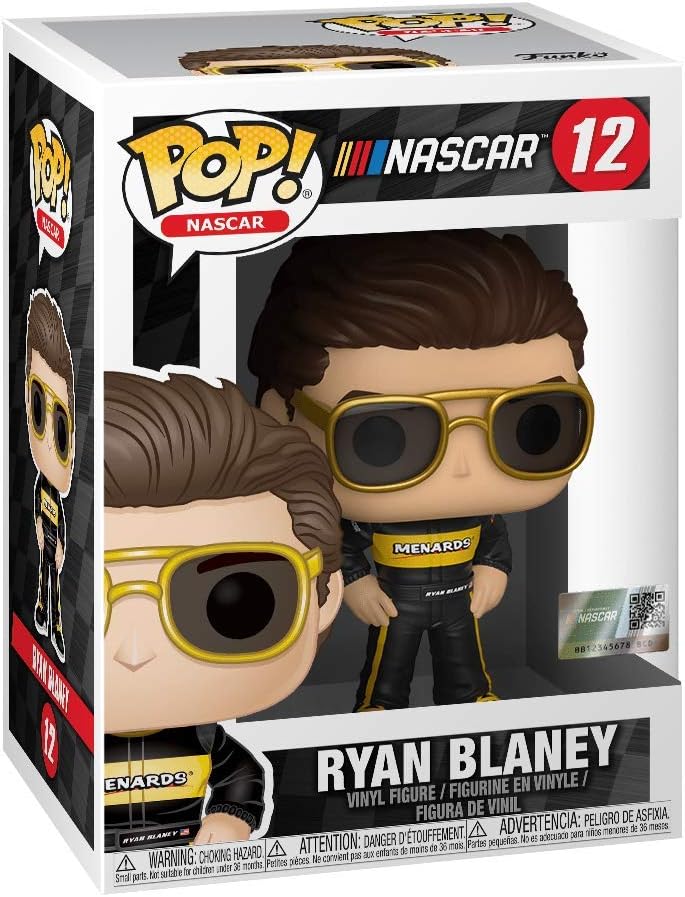 Pop Sports Ryan Blaney #12 Action Figure (Bundled with EcoTEK Pop Box Protector to Protect Display Box)