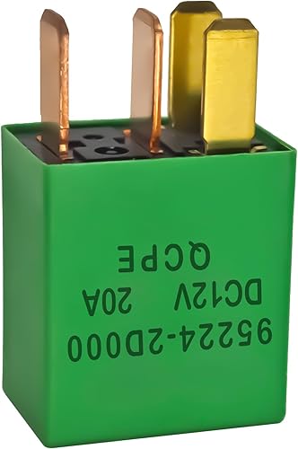 Miniatura 4 de Relé de potencia automotriz 95224-2D000 (juego de 2), 4 pines 12V 20A Relé de potencia multiusos, compatible con vehículos Hyundai y KIA
