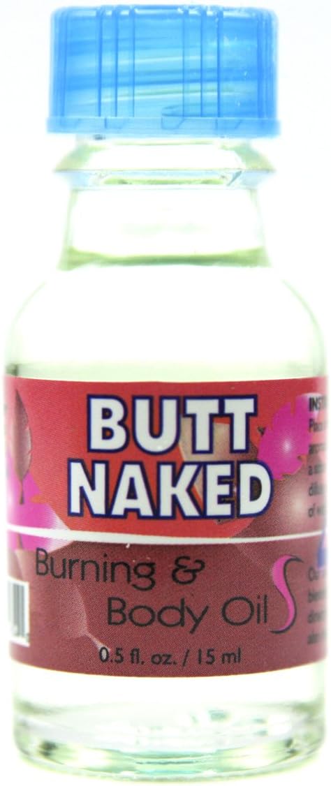 Popular Flavor Fragrance Body And Burning Oil 0.5 Oz (BUTT NAKED)