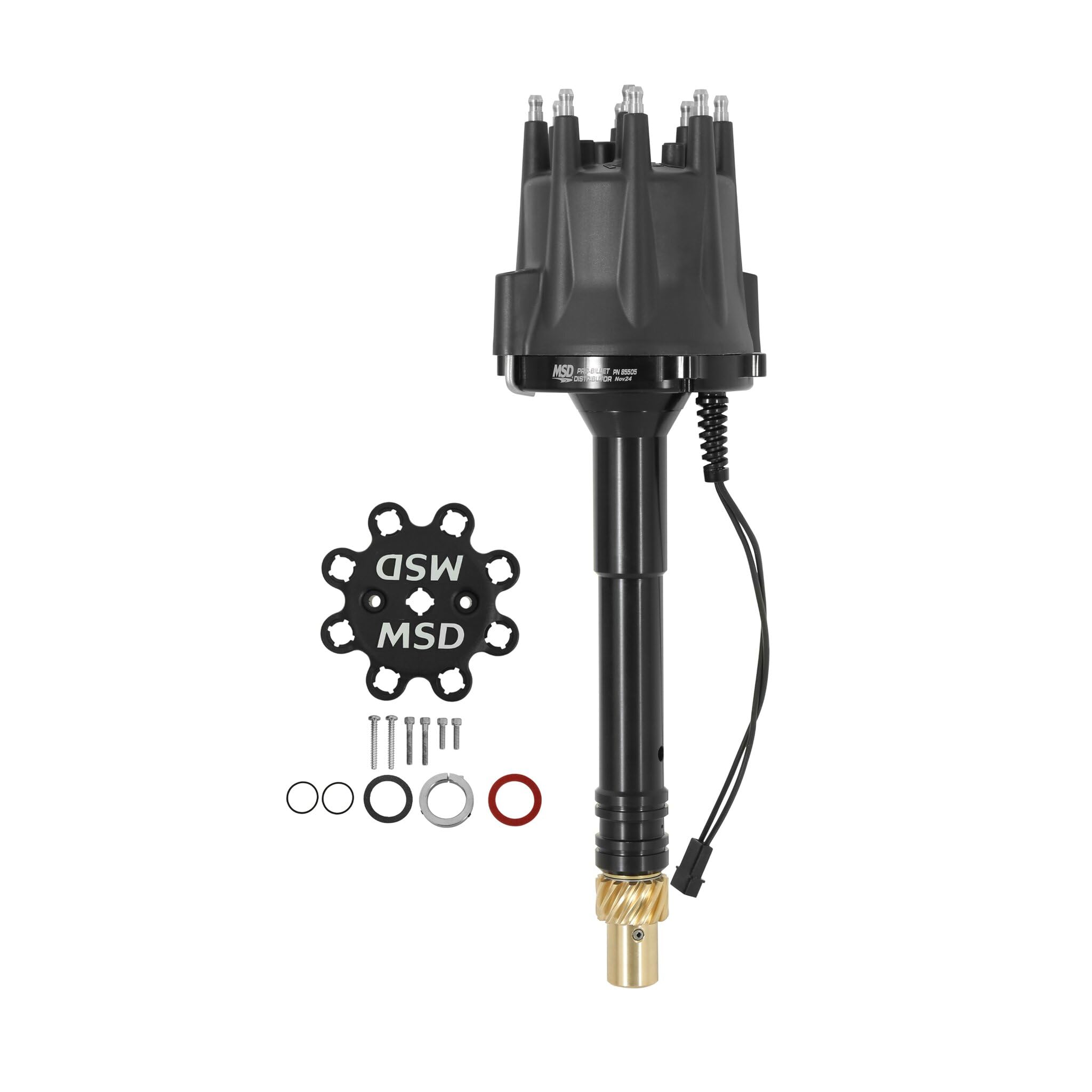 Amazon.com: MSD 85505 Pro-Billet Distributor Locked Out Timing