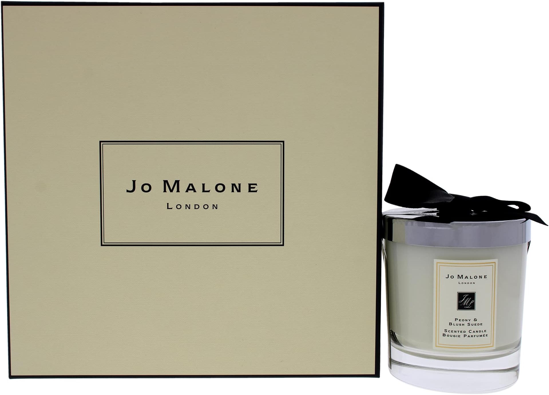 Peony & Blush Suede Home Candle 200g