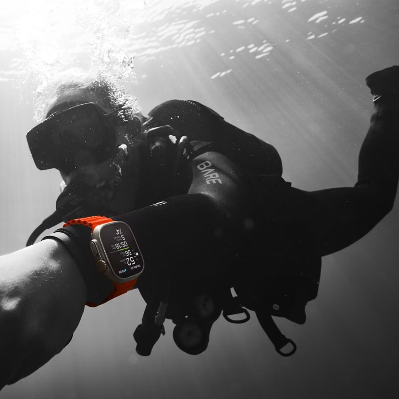 Nukelolo2 Pack Ocean Strap Compatible With Apple Watch Ultra