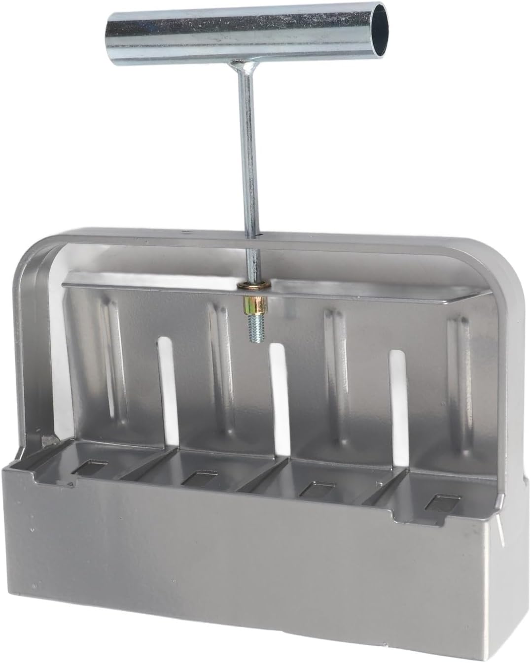 Demeras Manual Soil Blocker, Steel Strong and Practical Soil Blocker Easy Planting with Black Accessories for Garden