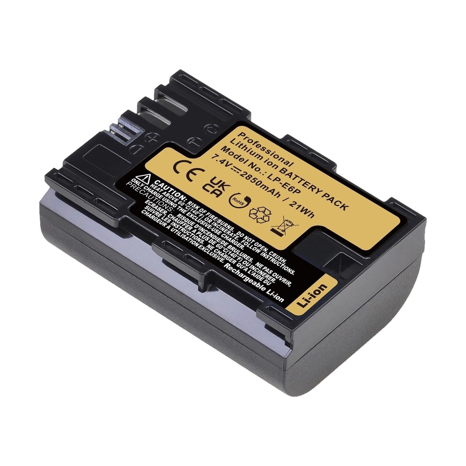 Batterie LP-E6P pour éviter les pannes de batterie sur Canon EOS R5 II
