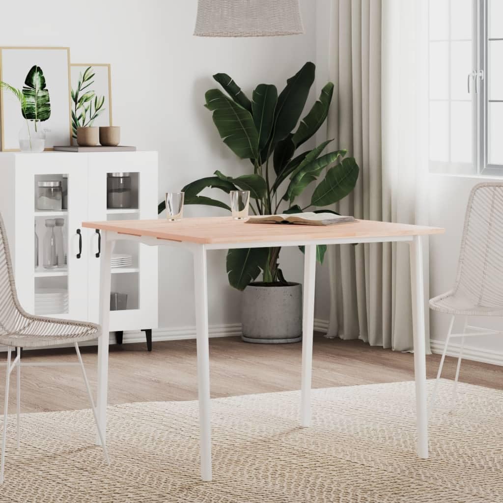 Massivholz Tischplatte 80x80x1,5 cm quadratisch Buchenholz, Holzplatte für Esstisch oder DIY Möbel, glatte Ersatz Tischoberfläche zum Aufarbeiten und Bauen