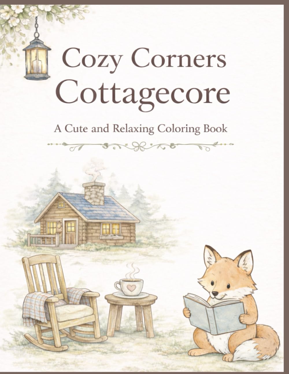 Cozy Corners Cottagecore: A Cute and Cozy Coloring Book