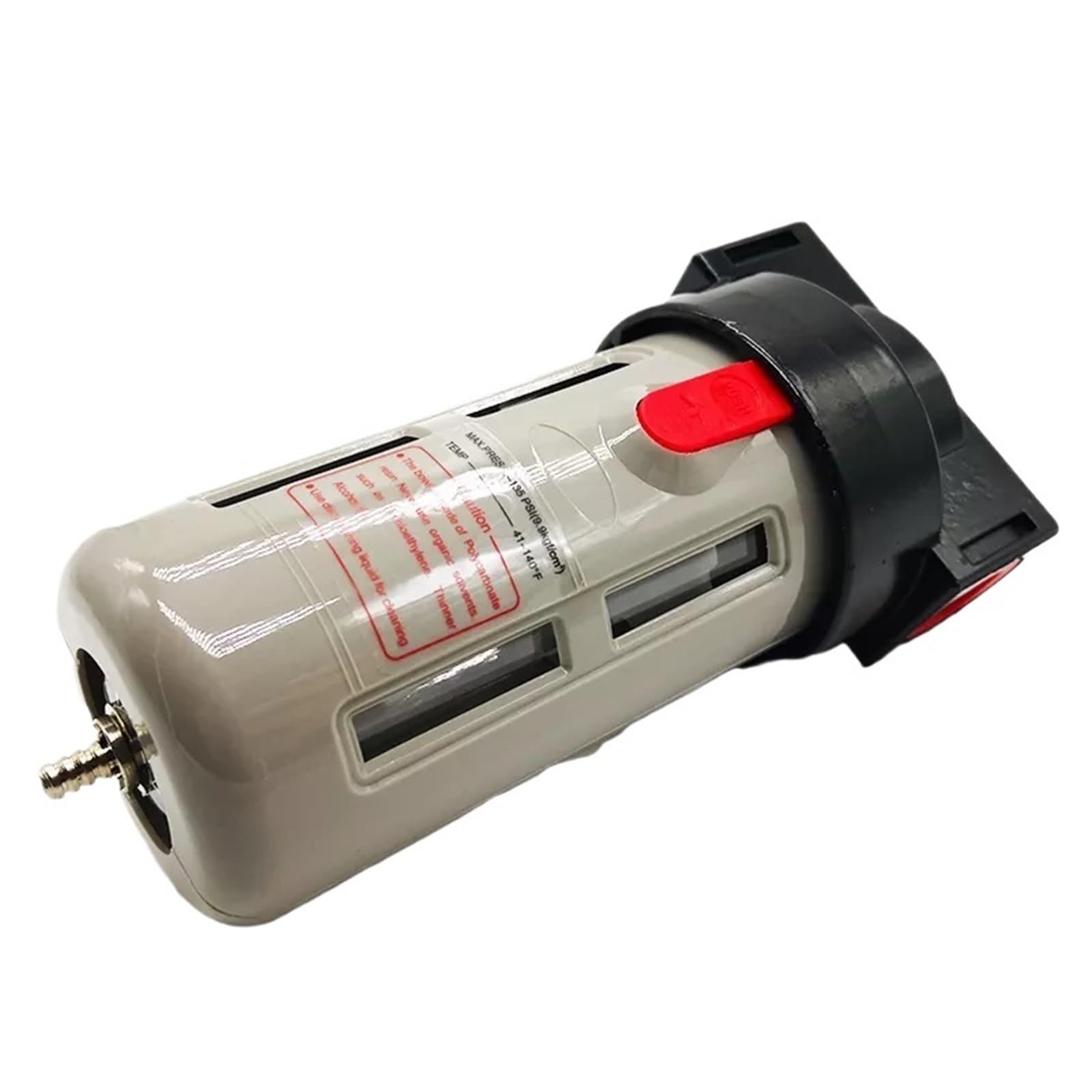 Filtro regulador para compresor de aire, Componentes neumáticos del interruptor de presión y filtro agua aceite compresor aire BF2000/3000/4000(BF3000,Fiber filter)