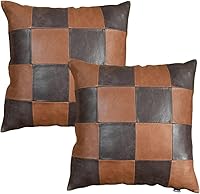 Vista 28 de Funda de almohada de piel de cordero – Funda decorativa para cojín de sofá – Fundas para sala de estar y dormitorio, 14 x 14 pulgadas, color beige